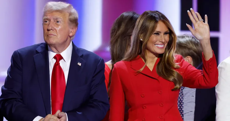 Melania Trump Says Trans Inclusion in Sports 'Imposes Ideologies'