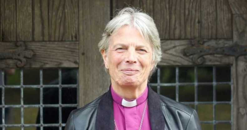 Lesbian Bishop Breaks Church Ceiling
