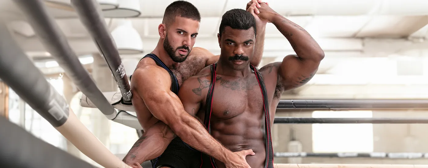 Captivating Captures: Andres De Sousa and Druny Williams Sizzle in Locker Gear's Sensational Photoshoot